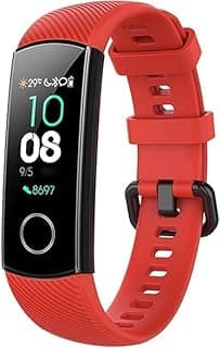 استراب سيليكون بديل متوافق مع هونر Band 4 و Band 5، ناعم وخفيف