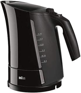 WK300 MultiQuick 3 Kettle, 2280 Watts, 1.7 Liters - Black – International Warranty
