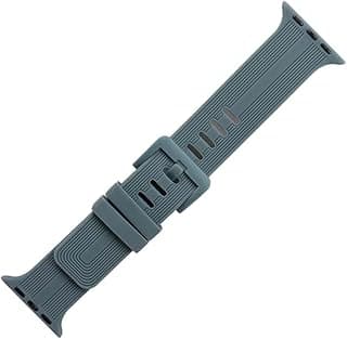 Generic Silicon waterproof watch replacement strap compatible for watch 42mm, 44mm or 45mm