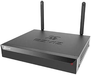 جهاز تسجيل لاسلكي X5S-8W مع مخارج HDMI و VGA، 8 منافذ - أسود