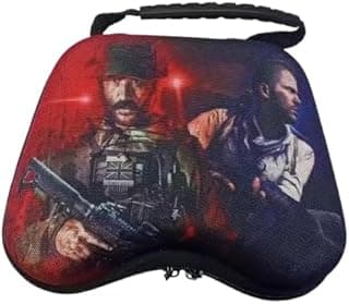Energy Case حقيبة تخزين وحماية أذرع التحكم إصدار 3 Modern Warfare متوافق مع بلاي ستيشن 5 وبلاي ستيشن 4 واكس بوكس | شنطة يد متينة متوافق مع بابجي ومقاومة للصدمات مقاس موحد