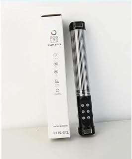 RGB LED Light Stick, 2000mAh Battery, CRI 95+, Multi Color, with Tripod Stand, for Photography and Video