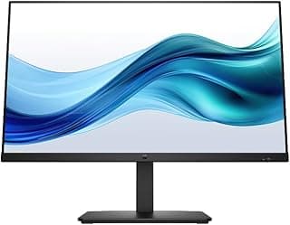 HP شاشة 3 برو 327 انش FHD مقاس 27 انش | HDMI وVGA وتصميم رفيع للغاية ومعدل تحديث 75Hz من سلسلة 3 برو - اسود