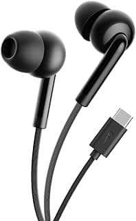 سماعة أذن داخلية Type-C - CONCH 2C - أسود