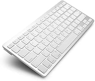 Bluetooth Keyboard, White