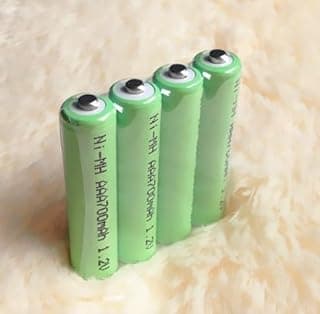طقم 4 بطاريات قابلة للشحن - AA - 1.2V - NI-MH (1800mAh)