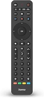 Univ. remote control for TV, infrar., pr 8 app., AV. learn., Tches app.
