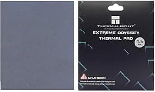 Extreme Odyssey Thermal Pad 120x120x1.5mm, 12.8W/mK, Silicon Based, for heatsinks Coolers ICS, Long Lasting Performance, not Electric Conductive