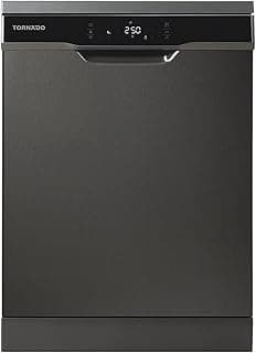 Dishwasher 15 Person, 60 cm, Digital, 8 Programs, Dark Inox TDV-FN158CDX