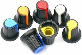 Knobs for Rotary Potentiometers (50 Pieces)