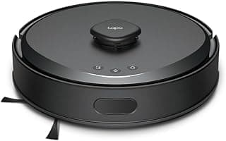 Tapo RV30 Max Robot Vacuum Cleaner with Wiping Function, 5300Pa Ultra Strong Suction Power, LiDAR + IMU Dual Navigation, Alexa Voice Control, App