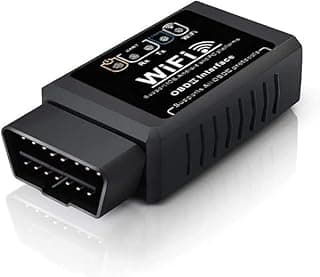 ماسح OBD2 واي فاي لقراءة أعطال محرك السيارة، أداة تشخيص متوافقة مع iPhone iOS وأندرويد وويندوز، قارئ أكواد CAN لفحص ومسح ضوء المحرك