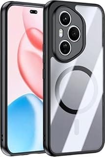 Crystal Clear Case Compatible With Honor 400 Pro – Military Grade Shockproof Protective Cover, Anti-Yellowing & Enhanced Camera Protection (Non-Wireless Charging)
