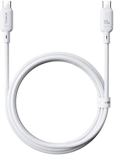 USB-C Cable Baseus Series Silky PD 100W 1 m White