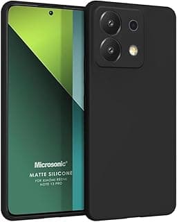 Silicone Case for Xiaomi Poco X6 5G Black [Case Compatible with Poco X6 5G - Black]