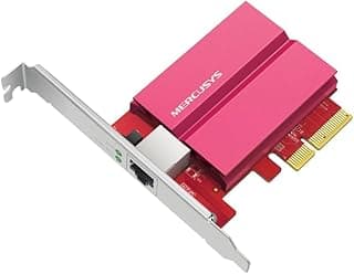 كارت شبكة 10 جيجابت PCIe موديل MA510E، منفذ PCI Express، منفذ RJ45، سرعة 10 جيجابت، دعامة كاملة/منخفضة الارتفاع، خاصية Wake-on-LAN، تحكم في التدفق، إيثرنت موفر للطاقة (EEE)