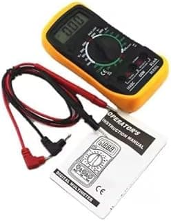 Professional XL830L Digital Multimeter, Universal Avometer for Measuring Voltage, Current, Resistance & Capacitance with LCD Display and Ergonomic Design