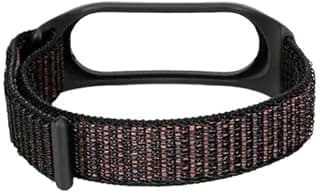 Compatible with Breathable Sport Strap for Xiaomi Smart Band 8 Active, Nylon Replacement Bracelet Bracelet for Redmi Smart Band 2