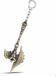 Keychain Ax The Dragon - 12 CM Alloy