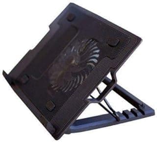 2 USB Laptop And Macbook with LED Light Port Cooling Cooler Fan Pad Stand