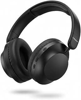 سماعات رأس X-Scooot XS-651 ستيريو باس مع صوت عالي الدقة ووسائد فائقة النعومة ومساعد صوتي جاهز ومدخل AUX 3.5 ملم ومكالمات بدون استخدام اليدين خفيفة الوزن وسهلة الحمل من كيه ام تكنولوجي - اسود