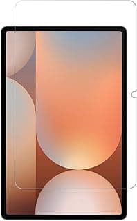 اسكرينة حماية متوافقة مع سامسونج Galaxy Tab S10+ / Tab S10 Plus زجاج مقوى [تغطية كاملة HD] [سهلة التركيب] [مقاومة للخدش] [صلابة 9H]