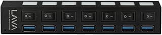 موزع USB_لافا_7 مداخل _USB.3 23328، متعدد الألوان