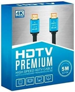 كابل HDMI 4K فائق السرعة، طول 5 متر، متوافق مع HDTV