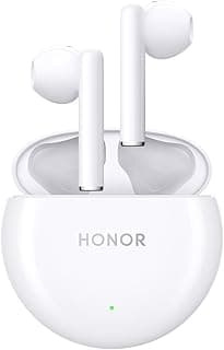 Earbuds X5, 27 Hours Bluetooth Listening, HONOR Bluetooth 5.2 Earbuds with Microphone, IPX4 Waterproof In-Ear Bluetooth Earphones, White