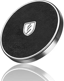 Erldom Magnetic Car Phone Holder, Universal Magnetic Car Mount Holder for All Cell Phones for Car Dashboard, Durable Metal Body and Ultra Slim, Unobtrusive (EH-255)