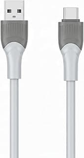 كابل من LDNIO بطول 3 متر نوع USB-A إلى USB-C متوافق مع هواتف سامسونج جالاكسي وشاومي وهواتف اندرويد والأجهزة اللوحية