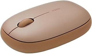 M650 Bluetooth Multi-Device Silent Mouse, Dual Mode Bluetooth + 2.4G Wireless Mouse, 9 Months Battery Life, Switch up to 3 Devices, 2-Year Warranty - Brown