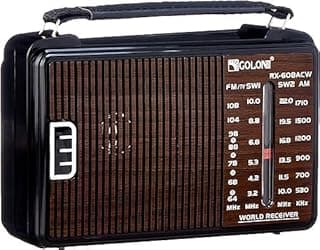 راديو كهربائي صغير كلاسيكي RX-608AC
