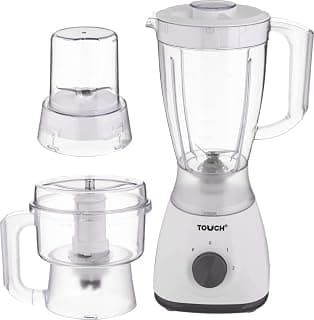 Touch ElZenouki Perfect Plus Electric Blender 600 Watt 1.5 Liter - White - 40573