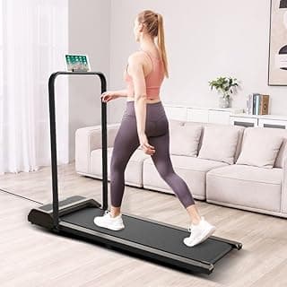 مشاية كهربائية قابلة للطي TRUE FIT للاستخدام المنزلي، موتور DC، أقصى وزن للمستخدم 100 كجم، موتور 2 حصان، 124×60 سم، شاشة-ZB138A