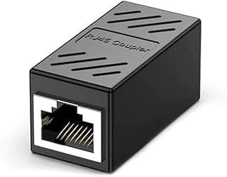محول موسع شبكة وصلة RJ45، واجهة جيجابت انثى الى انثى لكابل تمديد ايثرنت كات 7 كات 6 كات5 اي