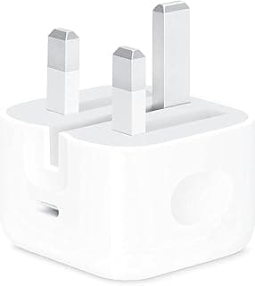 شاحن سريع USB نوع سي 20 وات متوافق مع ايفون - ابيض