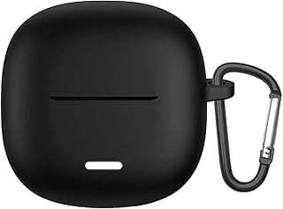 Xiaomi Redmi Buds 6 Lite Case Strap Matte Silicone Black [Case Compatible with Redmi Buds 6 Lite - Black]