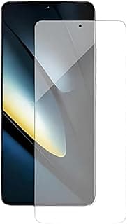 Screen Protector Compatible With Poco F6 Pro, Plastic Clear, Anti-Shock (Does Not Cover Black Frame)