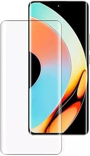 Full Glass Screen Protector for Realme 10 Pro Plus - UV Tempered Glass with Fingerprint Unlock