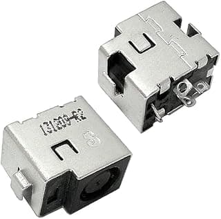 1Pcs Female Port Laptop Charging Socket Jack Connector Repair DV3-2000 DV6-3000 DV4 DV5 DV3 DV7 DV7T CQ40 CQ45 DV7-1000 CQ35 CQ36 Replacement Adapter