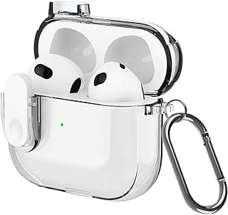 جراب حماية شفاف لسماعة ابل AirPods 4/4NC - شفاف