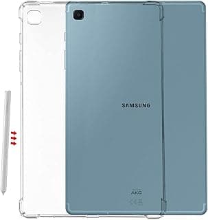 جراب TPU ناعم لجهاز تابلت سامسونج Galaxy Tab S6 Lite 10.4 بوصة 2020-2022 SM P613 P619, P610 P615، غطاء خلفي شفاف (شفاف)