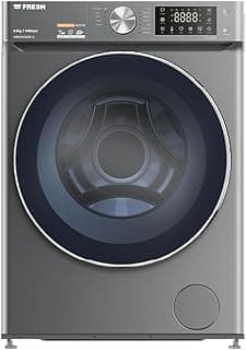 Washing Machine 9Kg Inverter Digital With Steam W9DD1455G2S, 1400 rpm, Silver