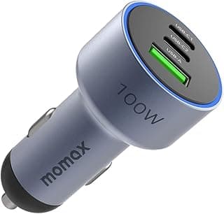 شاحن من مومَاكس بتقنية USB Type-C، متوافق مع أجهزة الحاسوب المحمولة، بثلاثة منافذ
