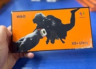 ساعة ذكية اكس X8 بلس بلون برتقالي