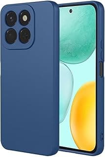 جراب لـ Honor X6c سيليكون ناعم TPU ممتص للصدمات (أزرق)