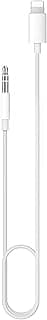 Lightning to 3.5mm Male Aux Stereo Audio Cable for iPhone X/ 8/7 / 7 Plus - White