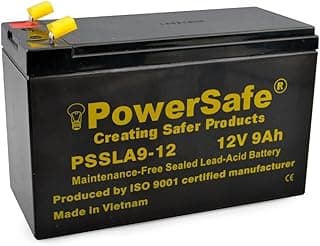بطارية Powersafe رصاص محكمة الغلق، أسود، صناعة فيتنامية - KYLAQ (12 فولت 9 امبير)