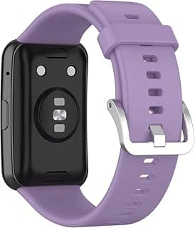 أساور رياضية بديلة من السيليكون الناعم متوافقة مع ساعة هواوي Fit 3/4 Pro / 4 Pro، للنساء والرجال، أساور معصم رياضية قابلة للتعديل ومقاومة للماء مع خاصية الفك السريع